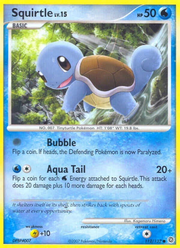 Image for Squirtle (112/132) (Secret Wonders) - Pokemon