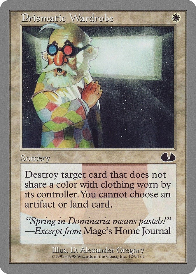 Prismatic Wardrobe (12) [UGL] - MTG Single