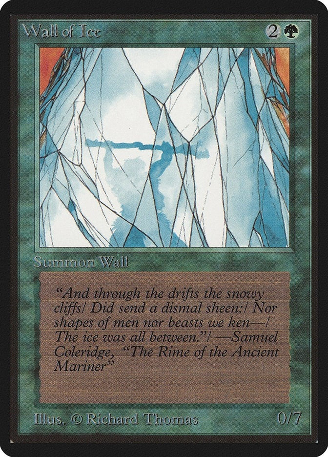 Wall of Ice [LEB] - MTG Single