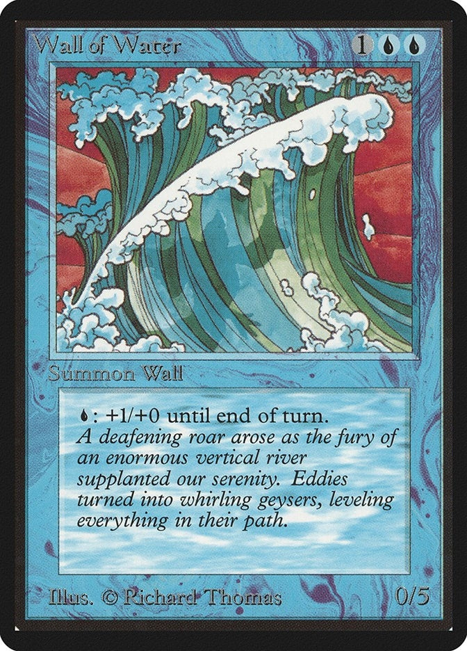 Wall of Water [LEB] - MTG Single