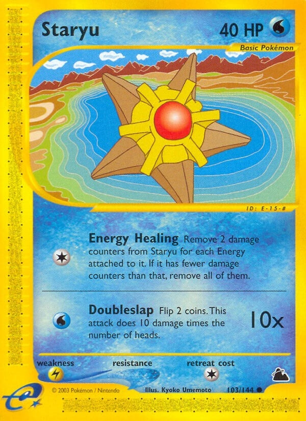 Image for Staryu (103) (103/144) (Skyridge) - Pokemon
