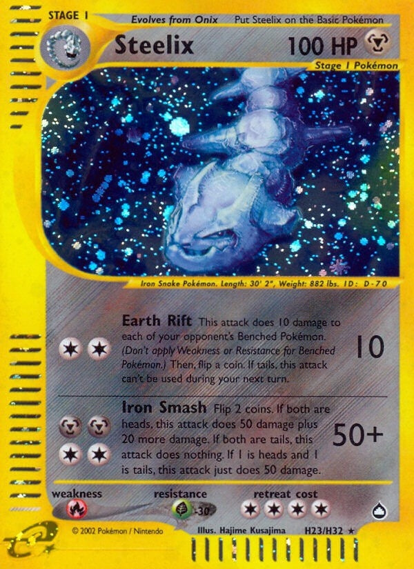 Image for Steelix (H23) (H23/H32) (Aquapolis) - Pokemon