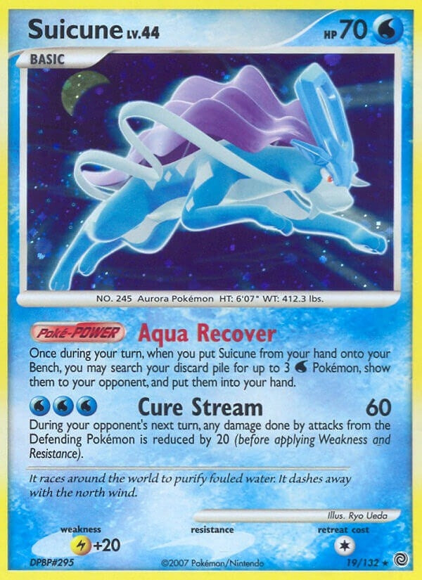 Image for Suicune (19/132) (Secret Wonders) - Pokemon