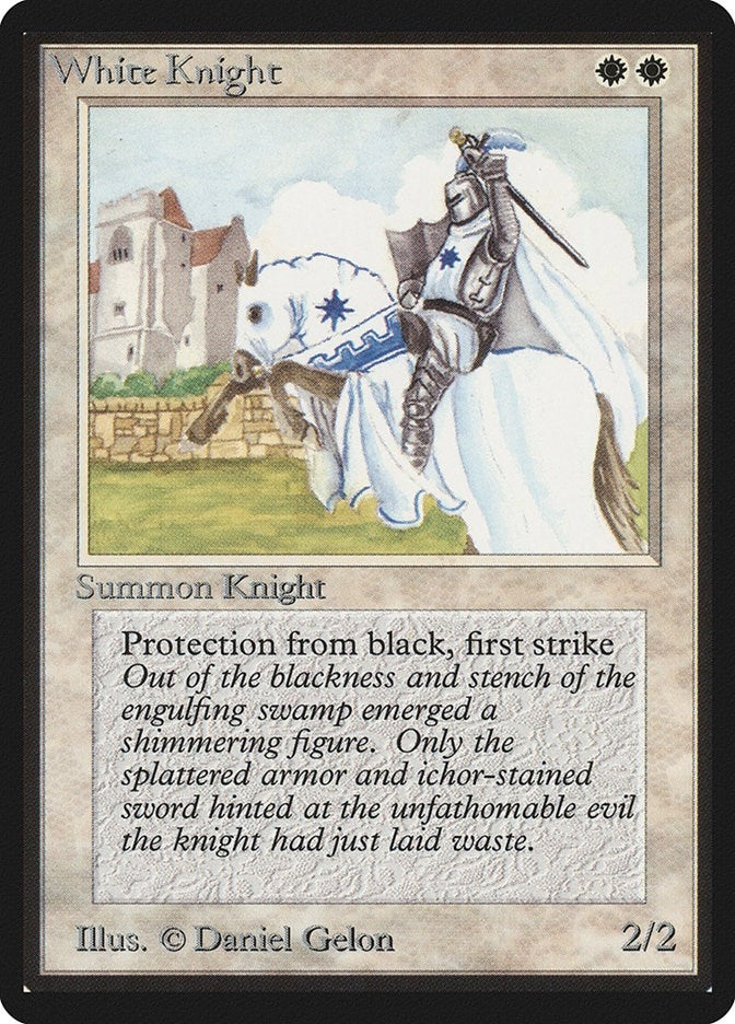White Knight [LEB] - MTG Single