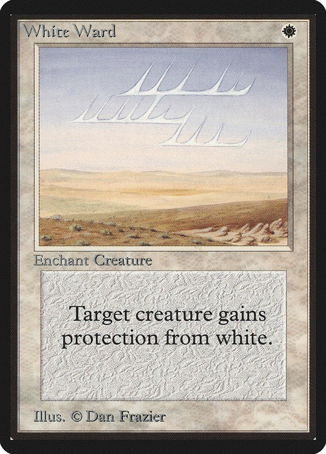 White Ward [LEB] - MTG Single