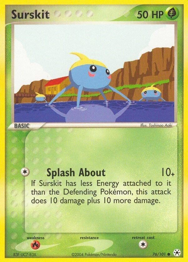 Image for Surskit (76/101) (Hidden Legends) - Pokemon