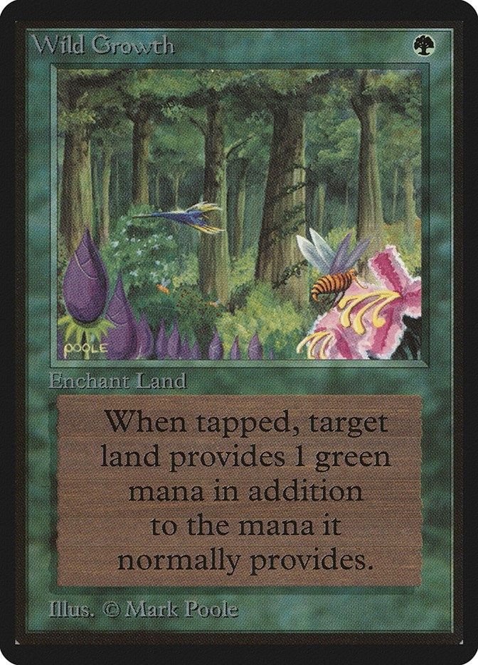 Wild Growth [LEB] - MTG Single