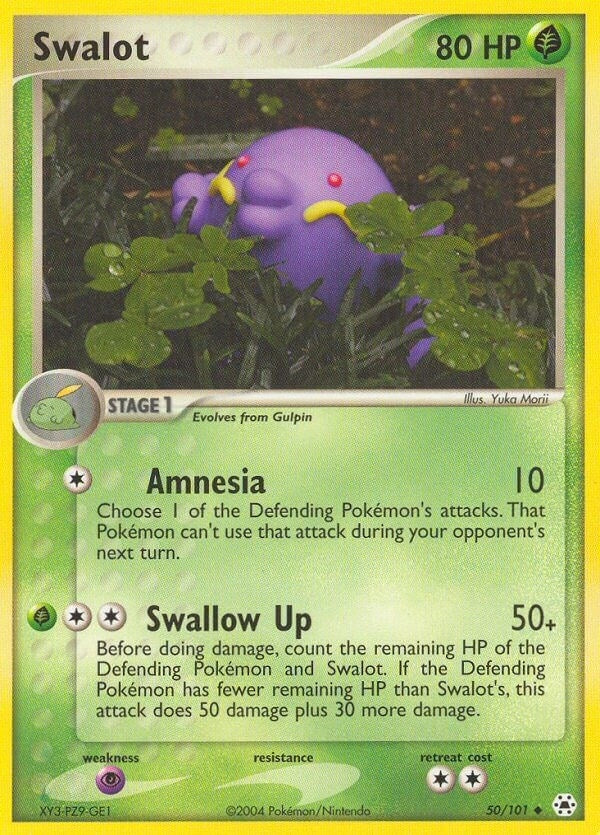 Image for Swalot (50/101) (Hidden Legends) - Pokemon