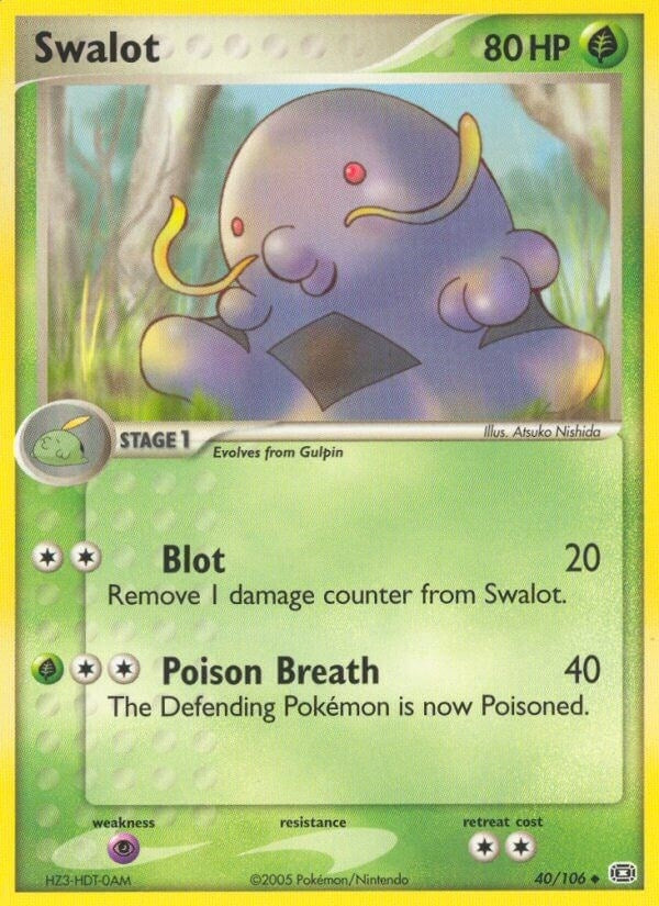 Image for Swalot (40/106) (Emerald) - Pokemon