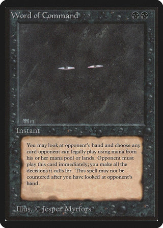Word of Command [LEB] - MTG Single