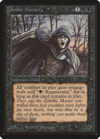 Zombie Master [LEB] - MTG Single