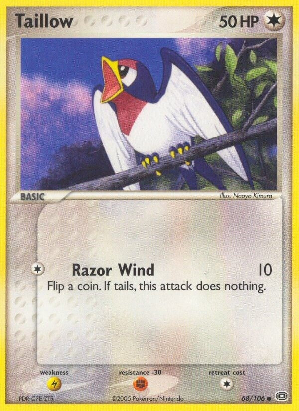 Image for Taillow (68/106) (Emerald) - Pokemon