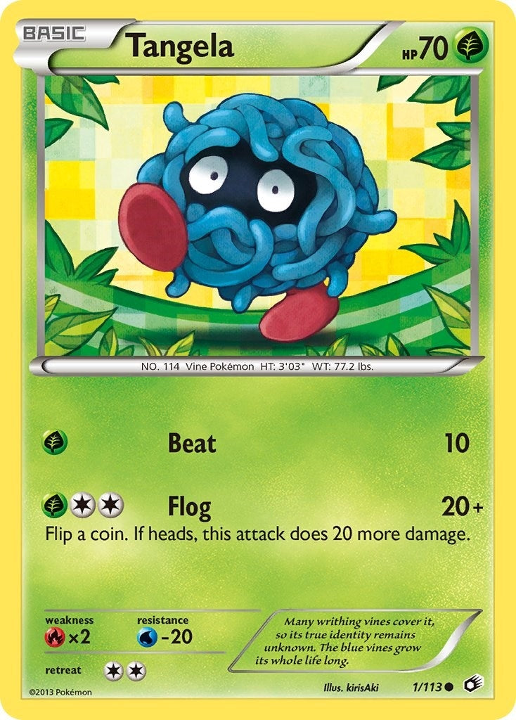 Image for Tangela (1/113) (Legendary Treasures) - Pokemon
