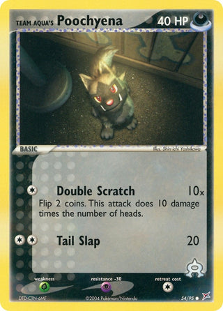 Image for Team Aqua's Poochyena (54/95) (Team Magma vs Team Aqua) - Pokemon