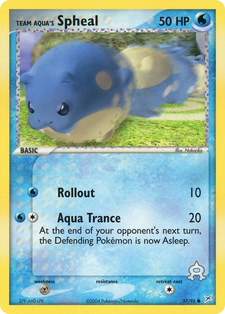 Image for Team Aqua's Spheal (57/95) (Team Magma vs Team Aqua) - Pokemon