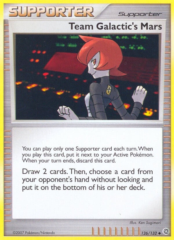 Image for Team Galactic's Mars (126/132) (Secret Wonders) - Pokemon