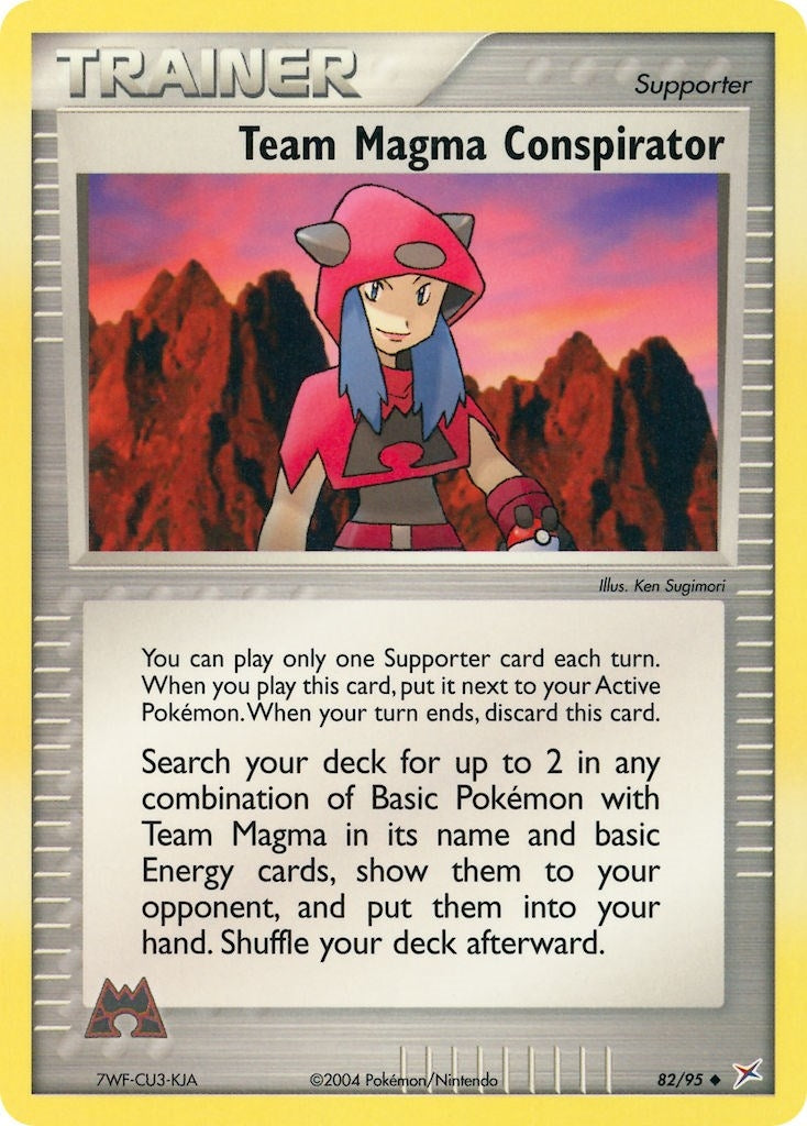 Image for Team Magma Conspirator (82/95) (Team Magma vs Team Aqua) - Pokemon