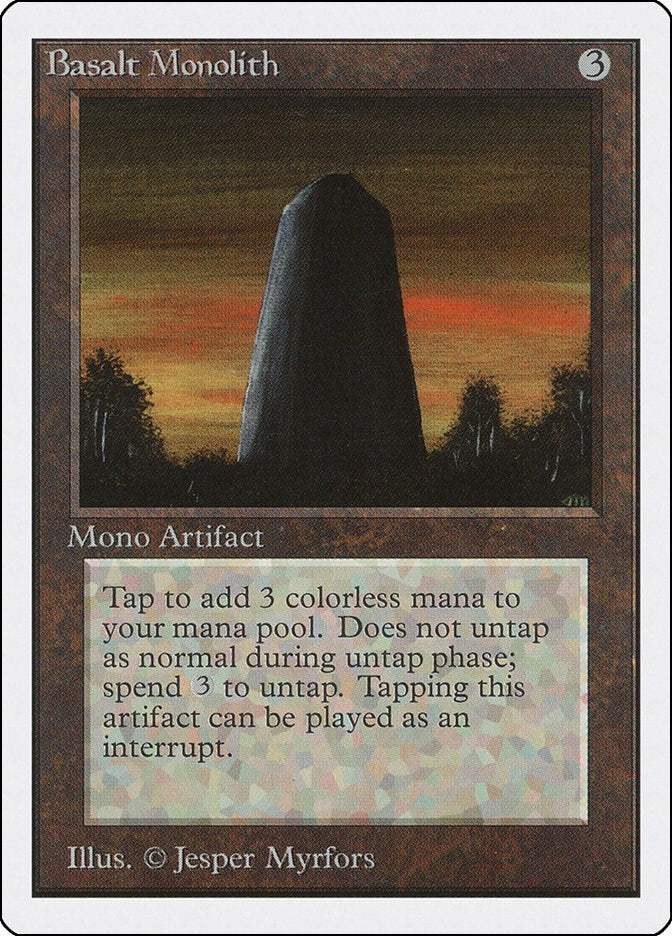 Basalt Monolith [2ED] - MTG Single