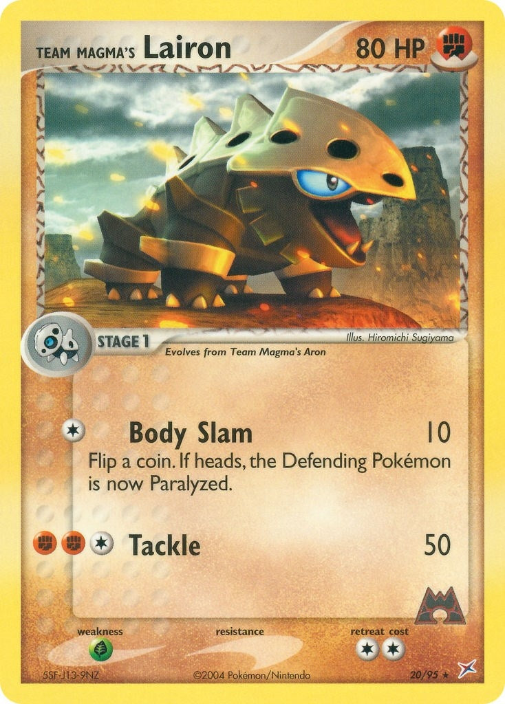 Image for Team Magma's Lairon (20/95) (Team Magma vs Team Aqua) - Pokemon