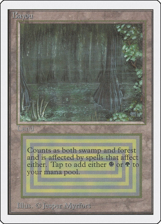 Bayou [2ED] - MTG Single