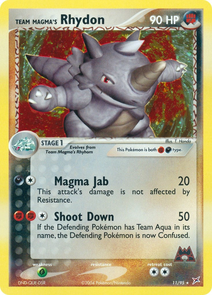 Image for Team Magma's Rhydon (11/95) (Team Magma vs Team Aqua) - Pokemon