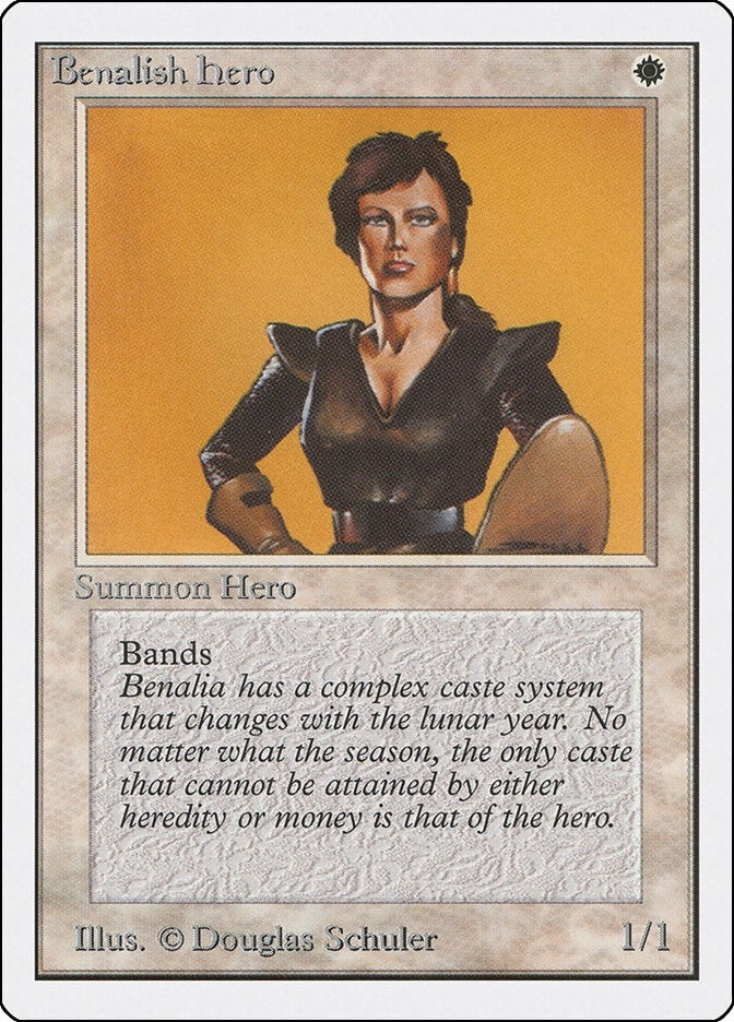 Benalish Hero [2ED] - MTG Single