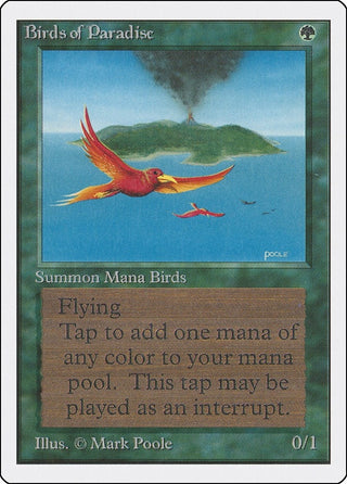 Birds of Paradise [2ED] - MTG Single