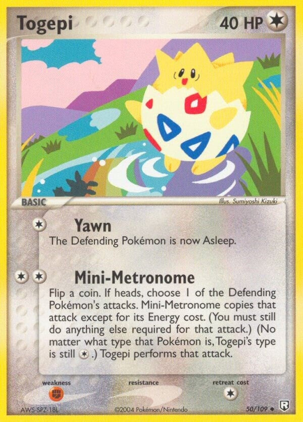 Image for Togepi (50/109) (Team Rocket Returns) - Pokemon