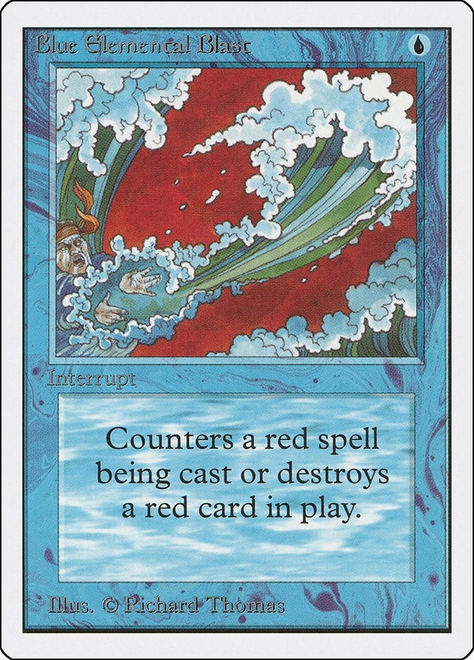 Blue Elemental Blast [2ED] - MTG Single