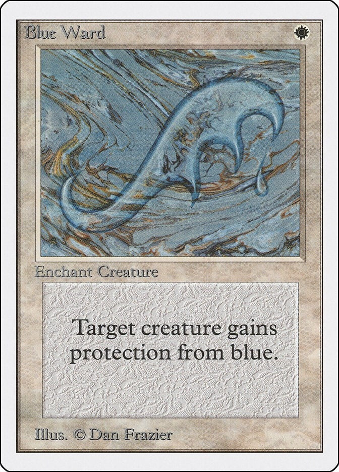 Blue Ward [2ED] - MTG Single