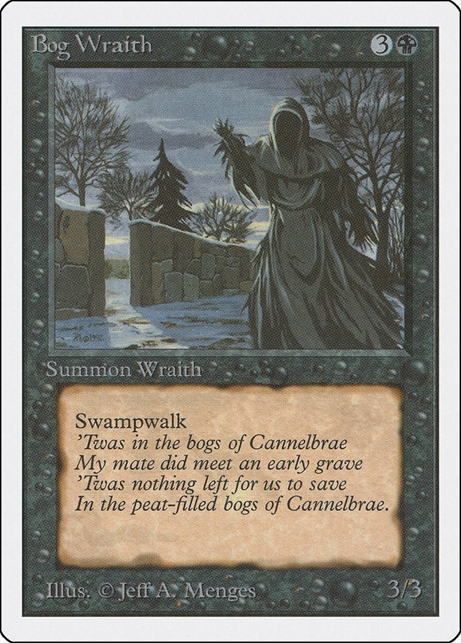 Bog Wraith [2ED] - MTG Single