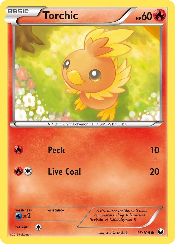 Image for Torchic (15) (15/108) (Dark Explorers) - Pokemon