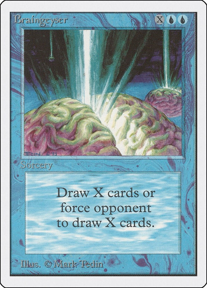 Braingeyser [2ED] - MTG Single