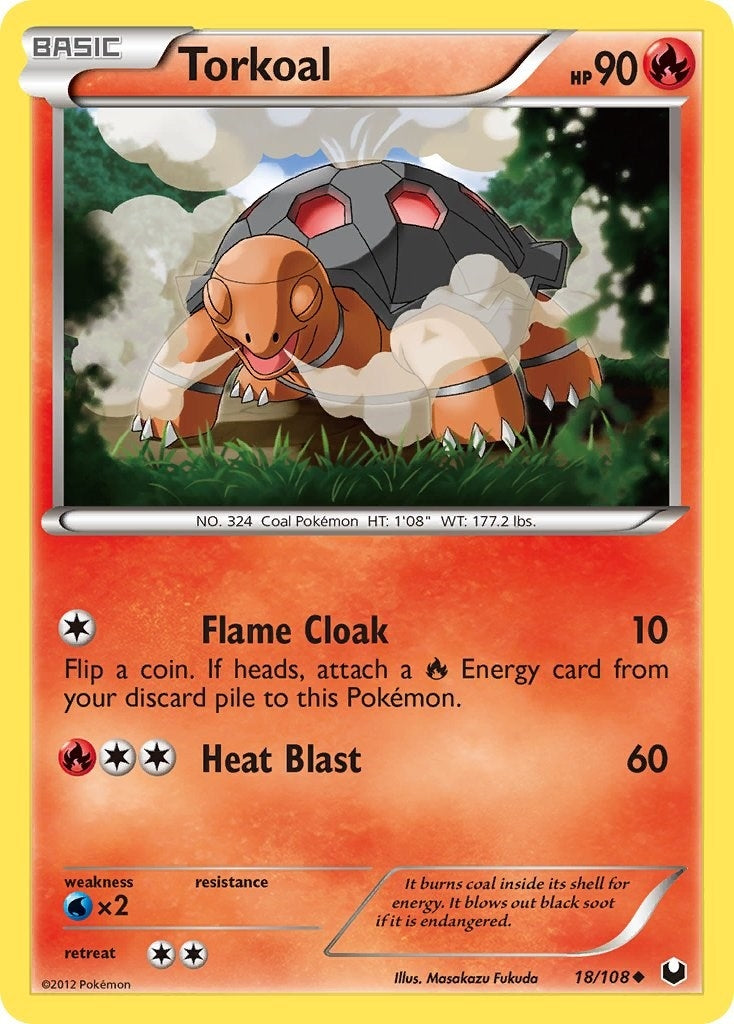 Image for Torkoal (18/108) (Dark Explorers) - Pokemon