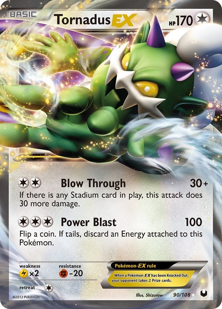 Image for Tornadus EX (90/108) (Dark Explorers) - Pokemon