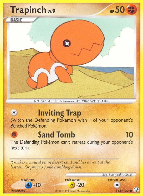 Image for Trapinch (115/132) (Secret Wonders) - Pokemon