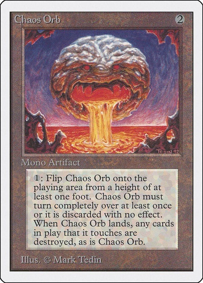 Chaos Orb [2ED] - MTG Single