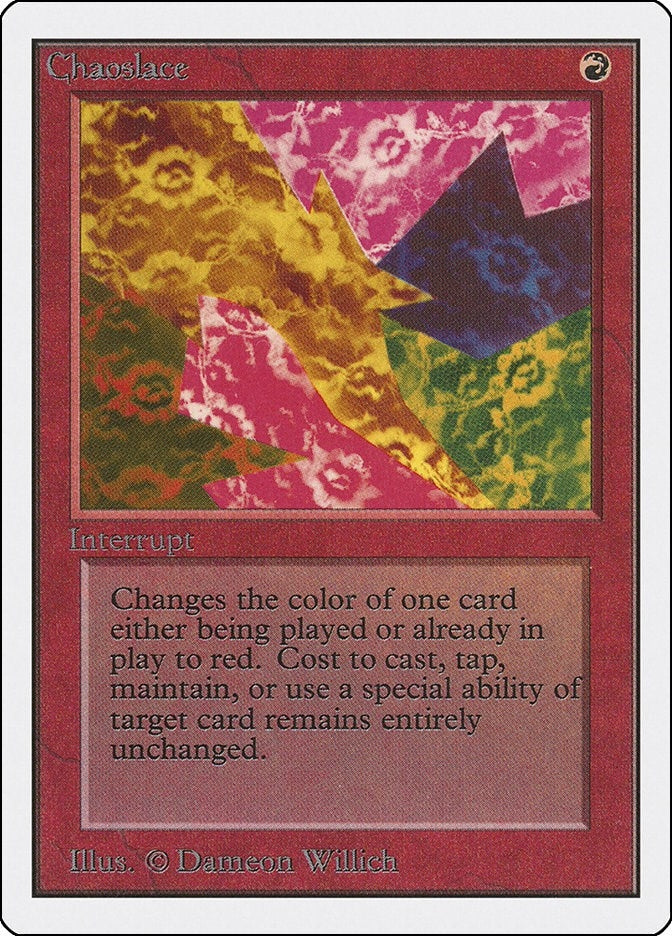 Chaoslace [2ED] - MTG Single