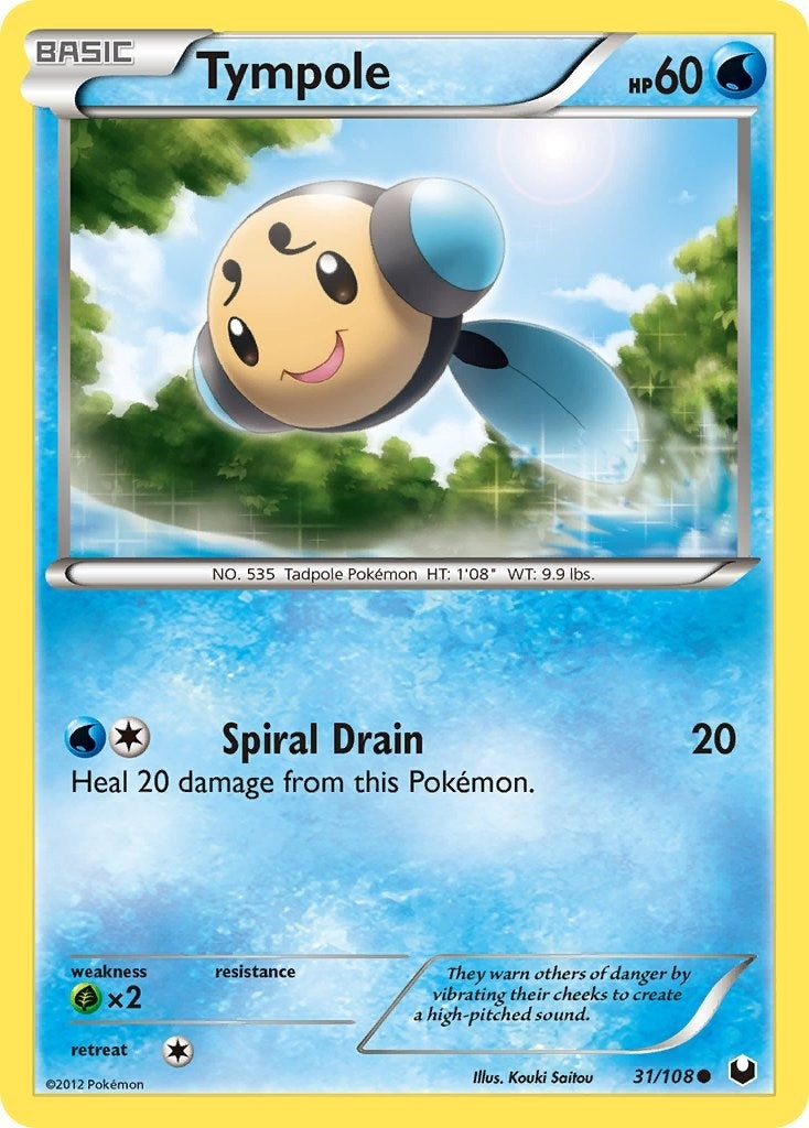 Image for Tympole (31/108) (Dark Explorers) - Pokemon