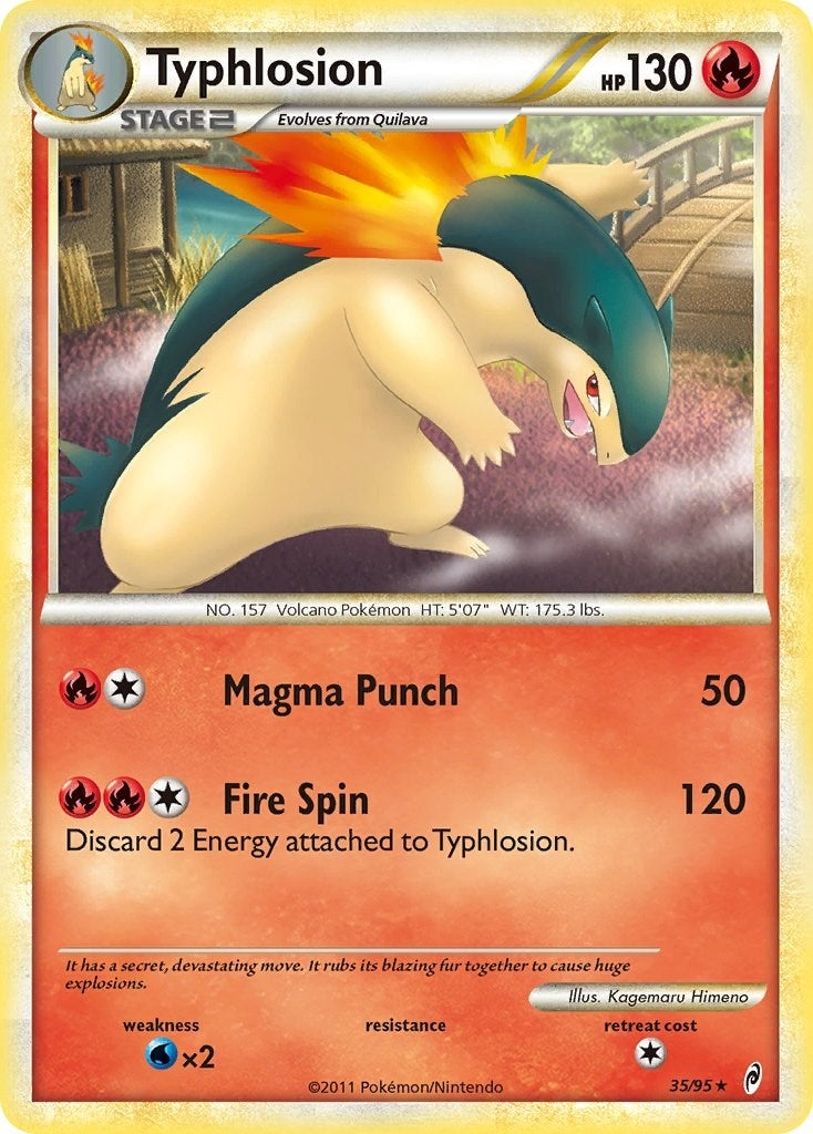 Image for Typhlosion (35/95) (Call of Legends) - Pokemon