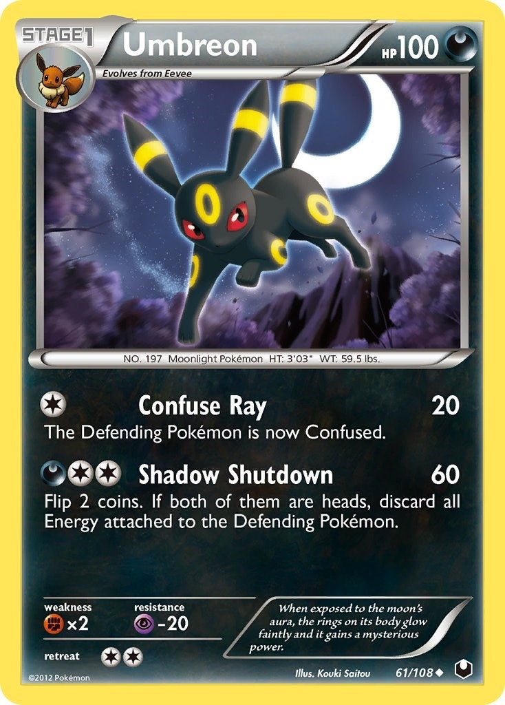 Image for Umbreon (61) (61/108) (Dark Explorers) - Pokemon