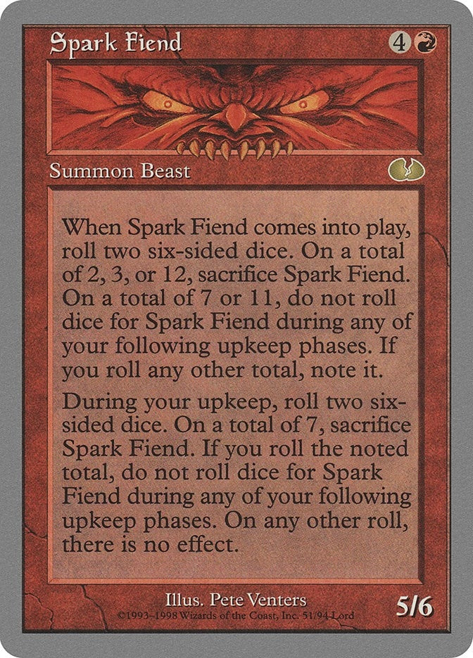 Spark Fiend (51) [UGL] - MTG Single