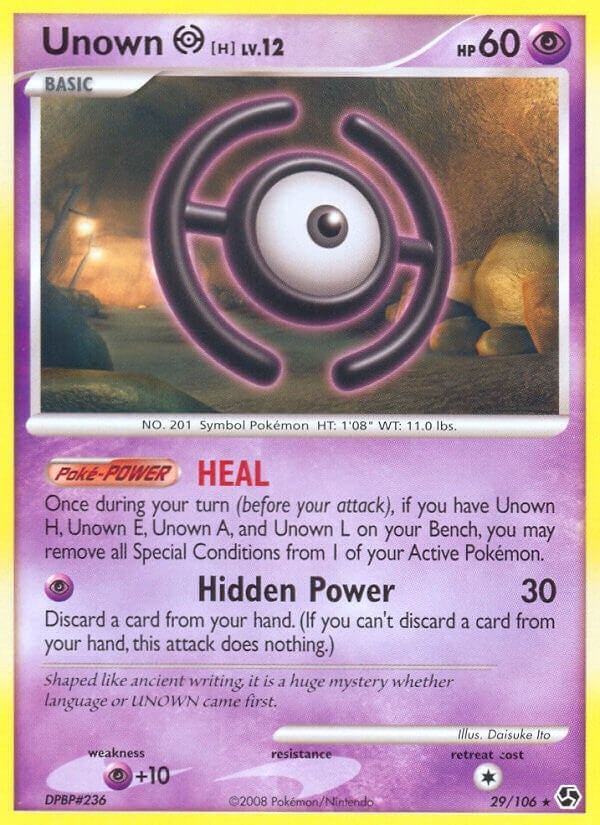 Image for Unown [H] (29/106) (Great Encounters) - Pokemon