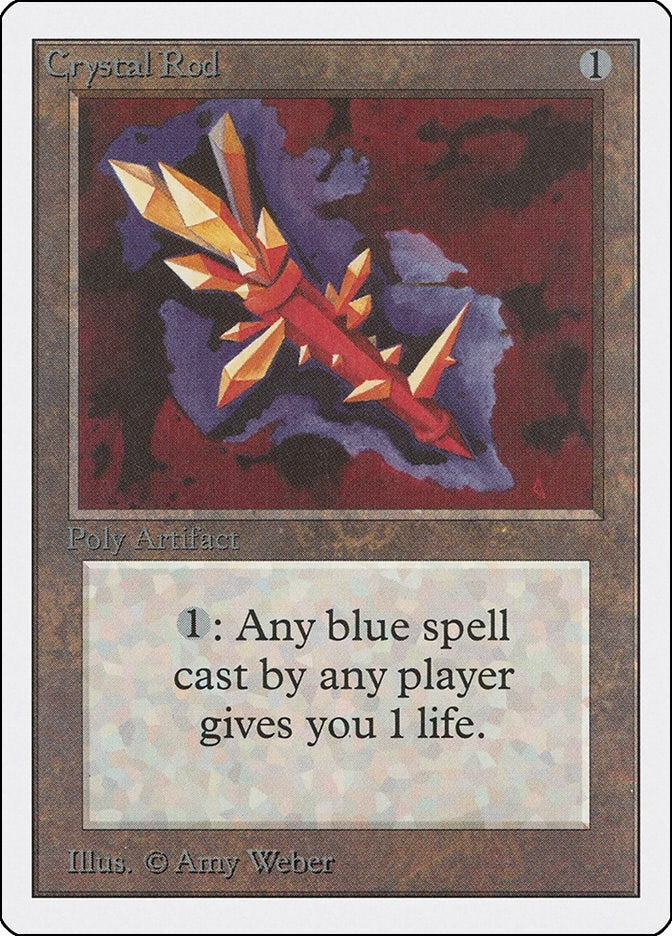 Crystal Rod [2ED] - MTG Single
