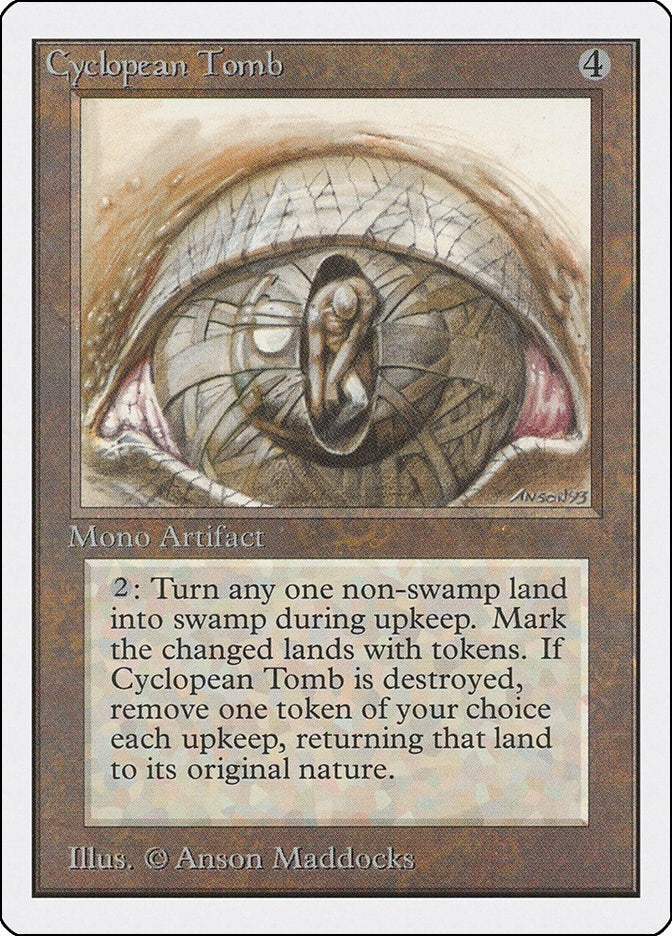 Cyclopean Tomb [2ED] - MTG Single