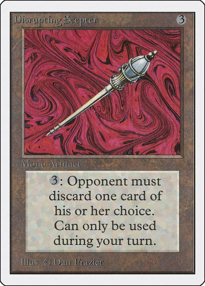 Disrupting Scepter [2ED] - MTG Single