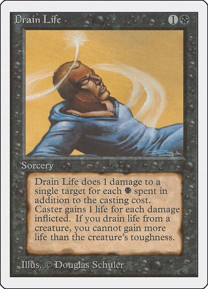 Drain Life [2ED] - MTG Single