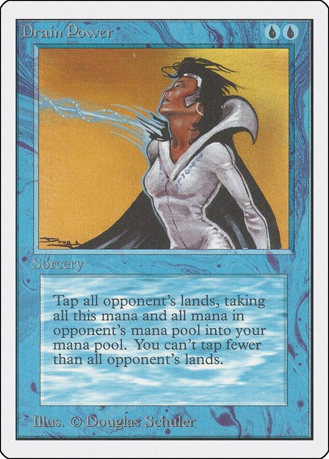 Drain Power [2ED] - MTG Single