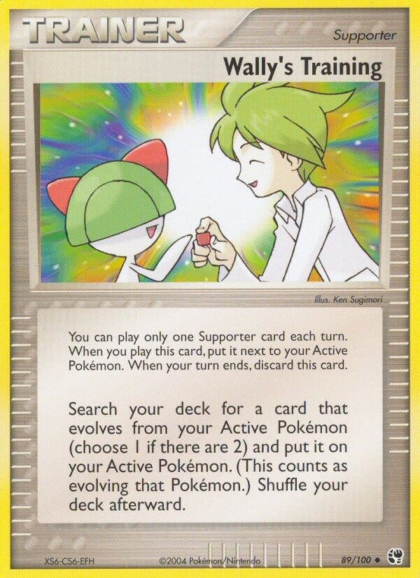 Image for Wally's Training (89/100) (Sandstorm) - Pokemon