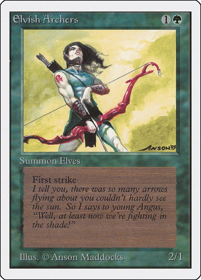 Elvish Archers [2ED] - MTG Single